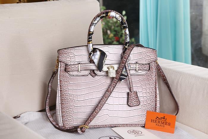 TAS HERMES BIRKIN CROCO NILO HIMALAYA