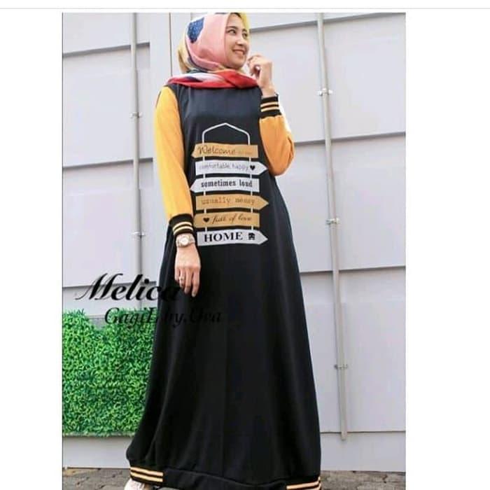 TOF GAMIS TERLARIS Gamis Wanita TERBARU Gamis Syari Dress Wanita Muslim Murah MELIKA DRESS