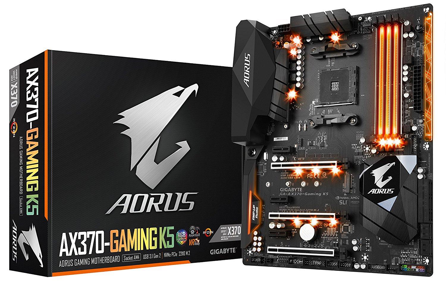 Gigabyte GA AX370 Gaming K5