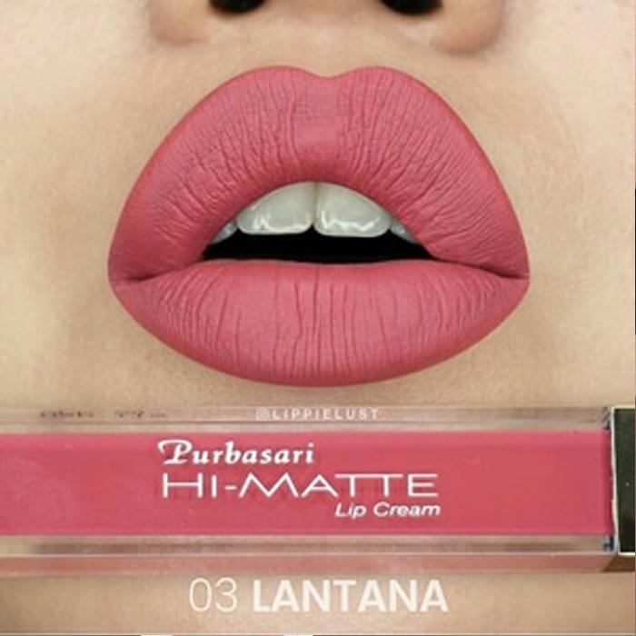 Purbasari Hi-Matte Lip Cream - 03 LANTANA