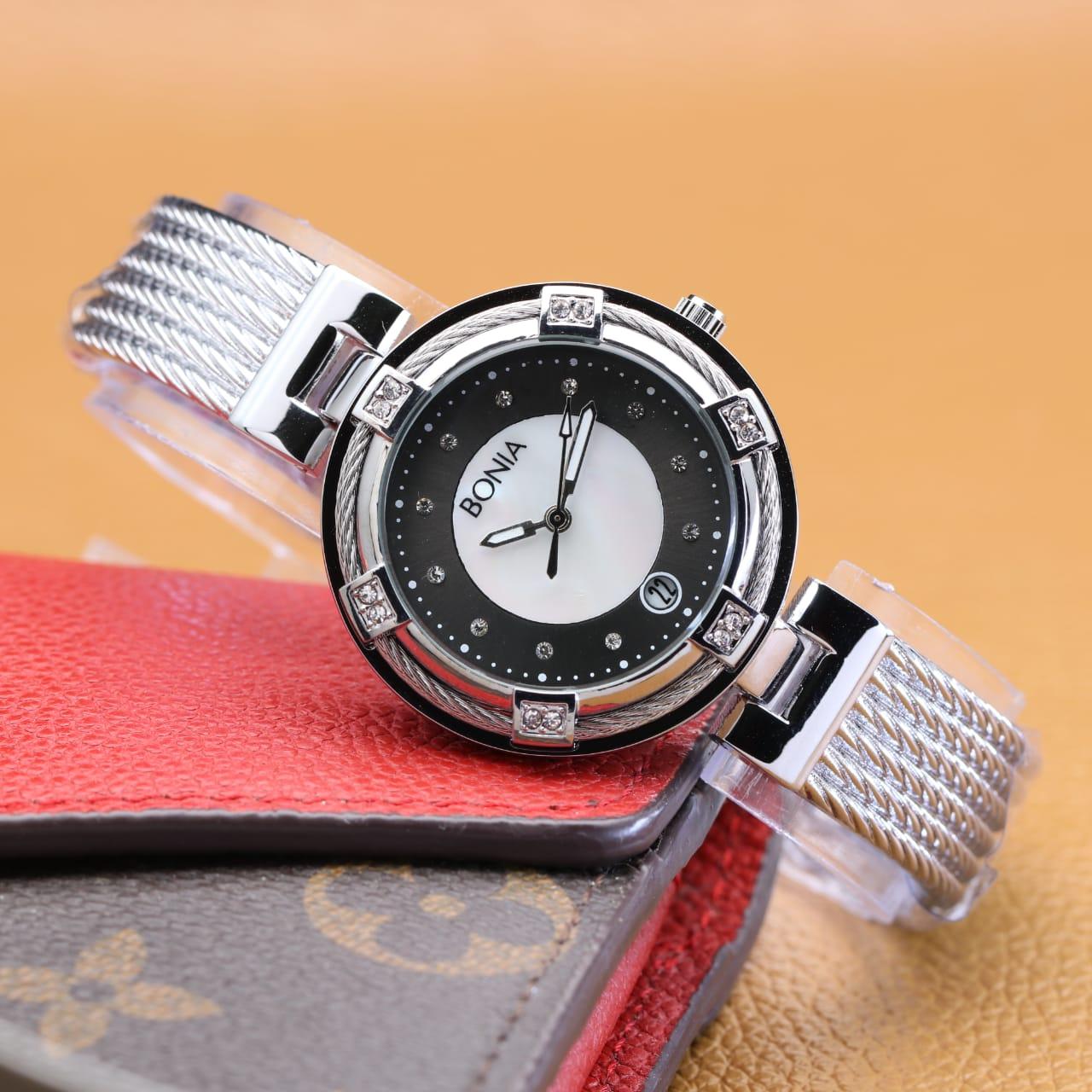 Jam Tangan Wanita Analog Merk Bonia / Watch Analog Bonia 6