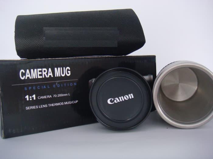 Ready!!! Gelas Mug Lensa Kamera Canon 70-200Mm L - ready stock