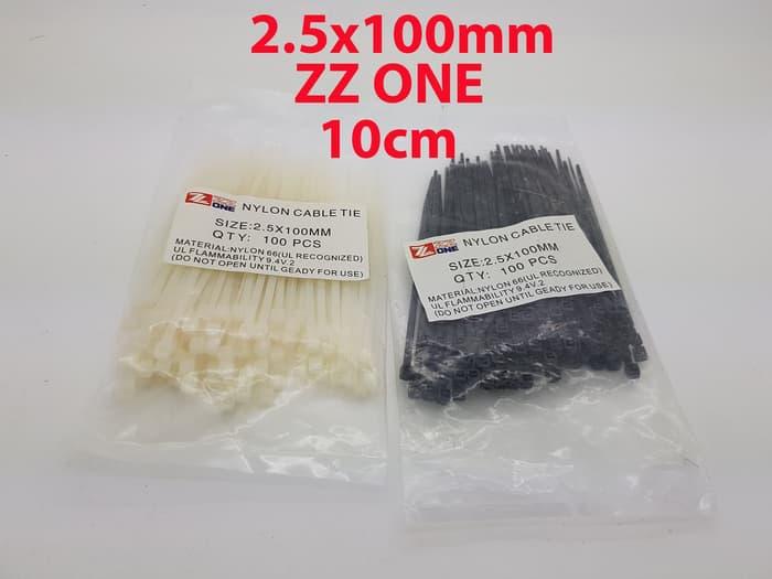 Kabel Tis ZZ ONE 10 cm x 2.5mm / Cable Tie / Kabel Ties