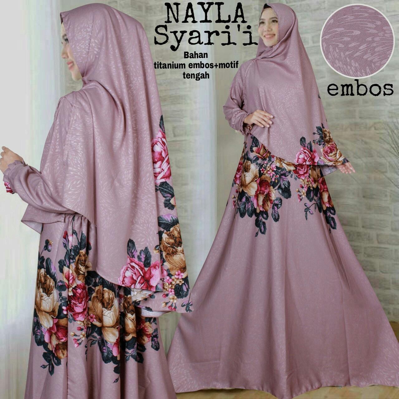Gamis Muslim Nayla Syari Milo