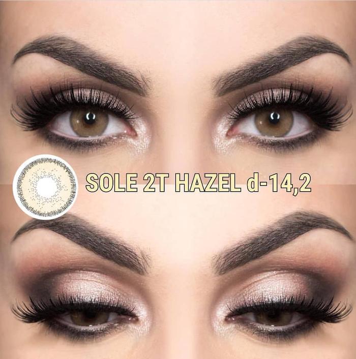 Softlens / Acessoris Softlens Gel Sole 2t Hazel Baru