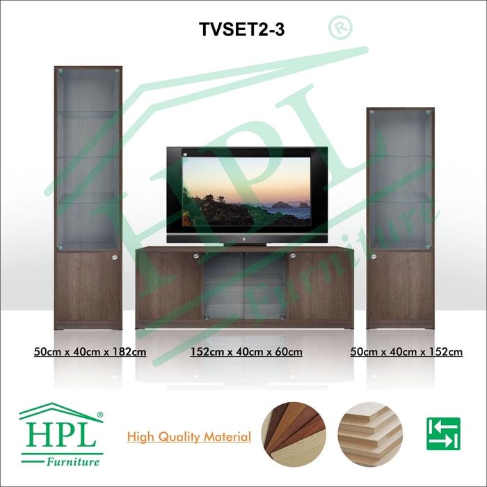 Promo MEJA TV SET 3in1 HPL-TVSET02 Original