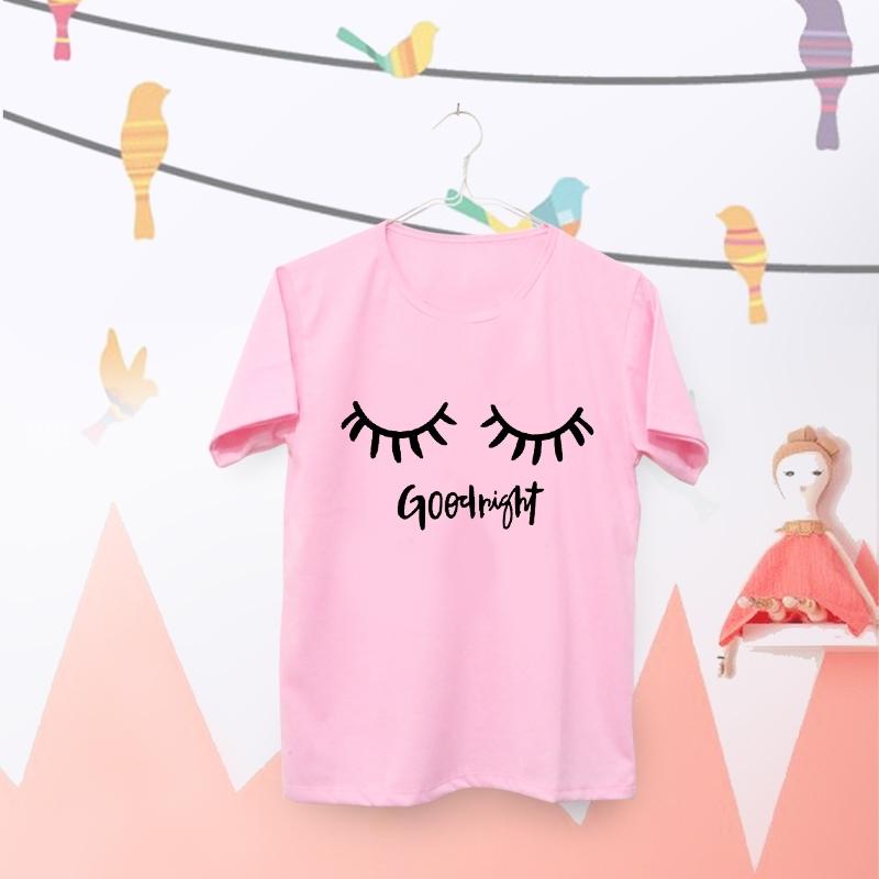 ELLIPSES.INC Tumblr Tee / T-Shirt / Kaos Wanita Goodnight - Pink