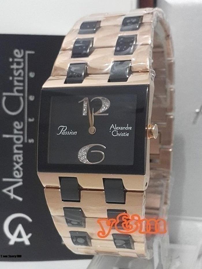 HOT PROMO!!! - Jam Tangan Wanita Alexandre Christie AC 2182 LH BLRG
