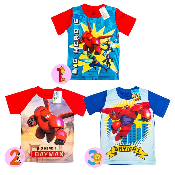 Disney ORI Kaos Anak Laki Laki - Big Hero 6 Baymax