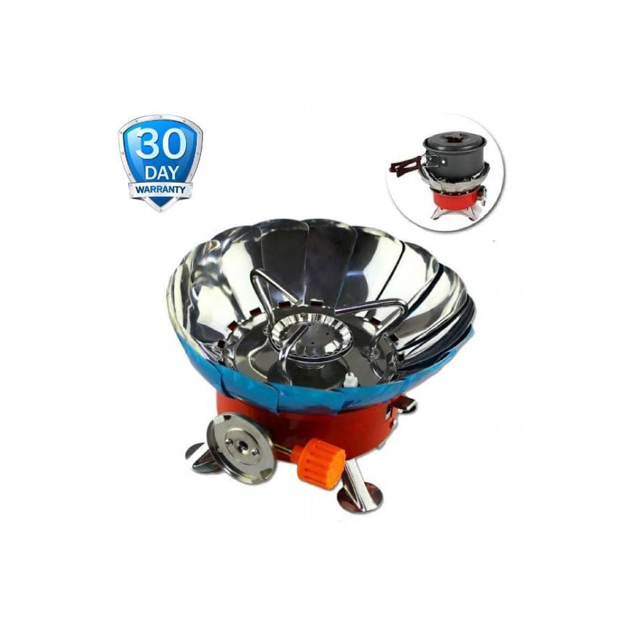 TERLARIS Kovar Wind-Proof Kompor Portabel Anti Angin Camping Portable
