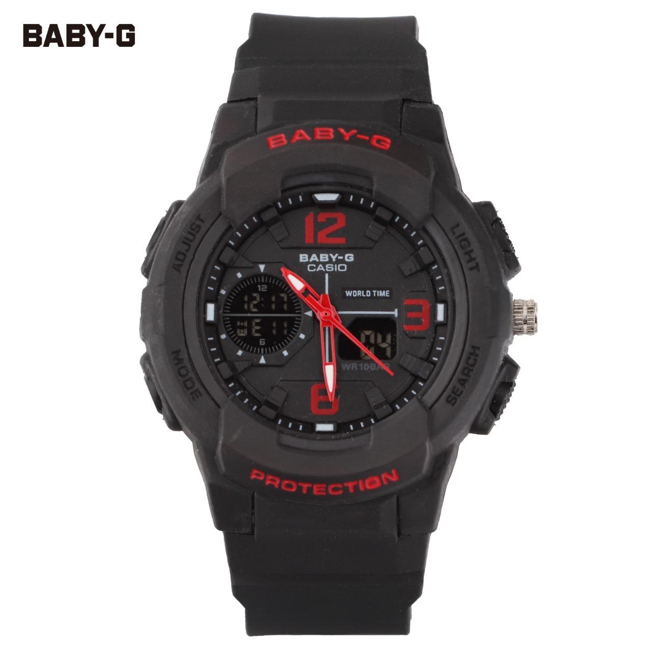 Casio Baby G BGA-190BE-4ADR Beach Color Series Jam Tangan WANITA FASHION SPORT DIGITAL