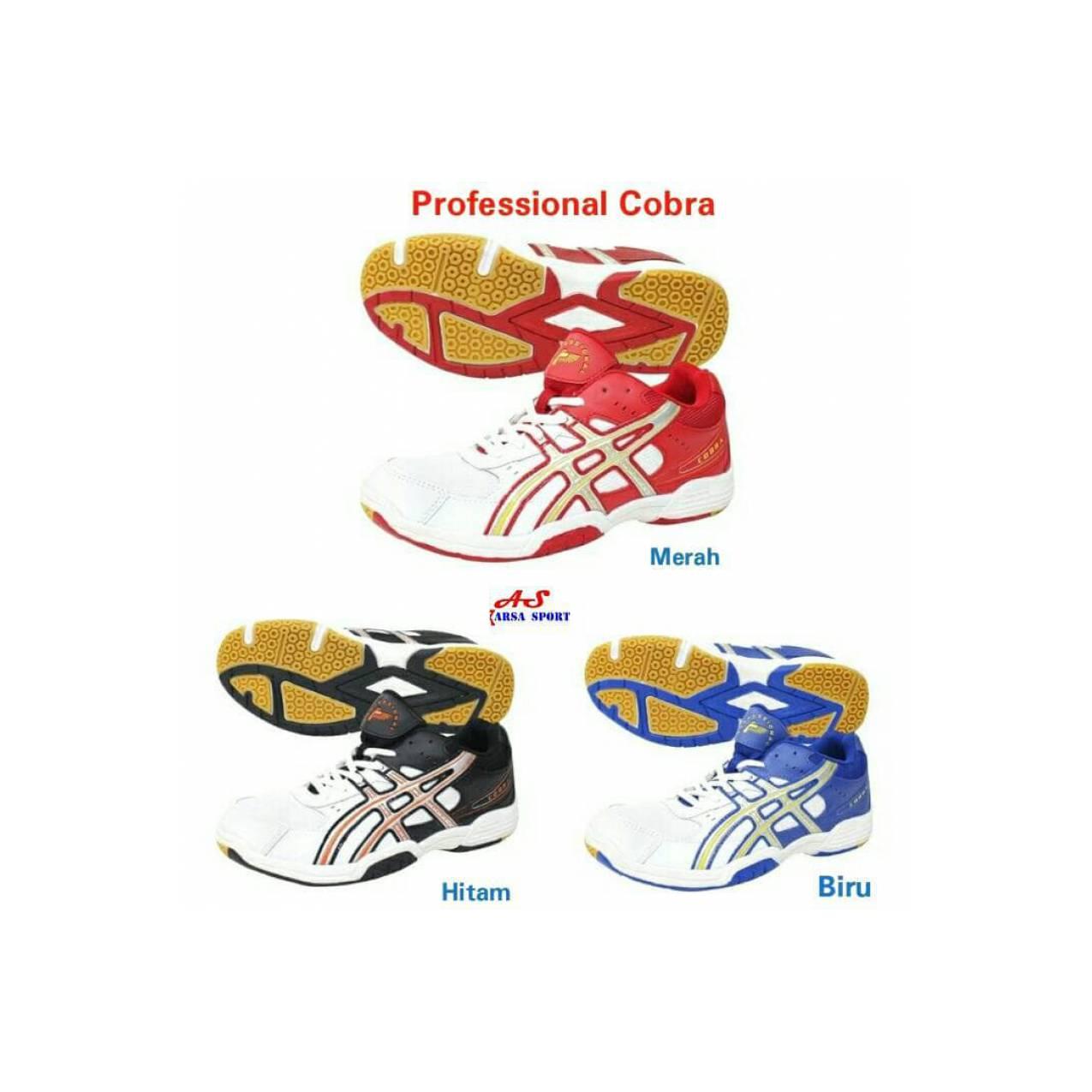 Sepatu Badminton Professional Cobra Sepatu Bulutangkis Profesional