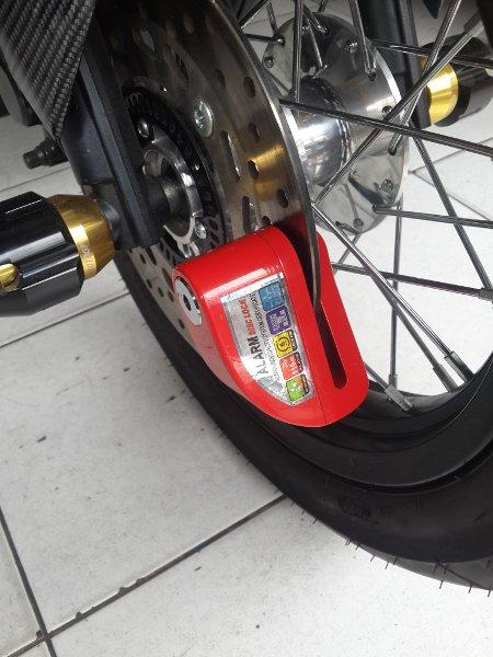 kunci disc ararm gembok alarm ninja 250 fi cbr 250 R 25 er6 cbr 150 X max 250 cc n max dan aerox