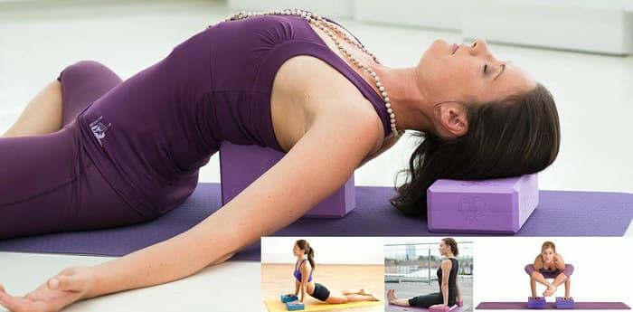 HARGA SPESIAL!!! Balok Yoga brick block bata foam senam gym fitness mat exercise - Vnow7c