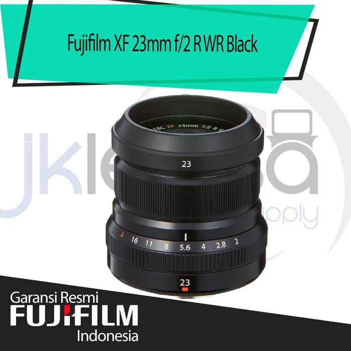 Fujifilm Fujinon XF 23mm F2 R WR Lensa Kamera - Hitam jklensa Garansi Resmi Fujifilm
