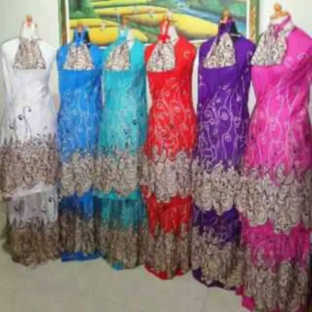 Mukena bali standart Tato Jodha joda Rayon (oren)
