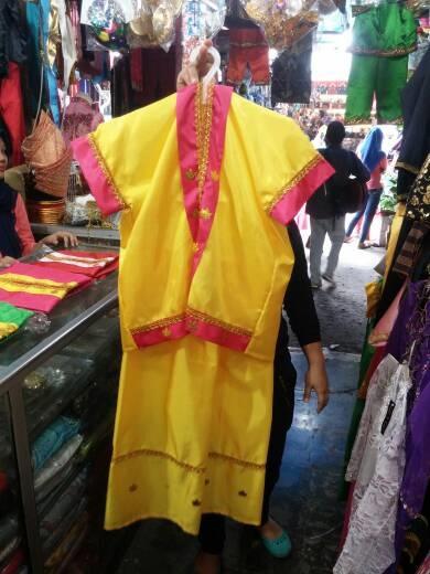 Pakaian Karnaval/ Baju Adat Bodo Sulawesi Selatan Anak Perempuan