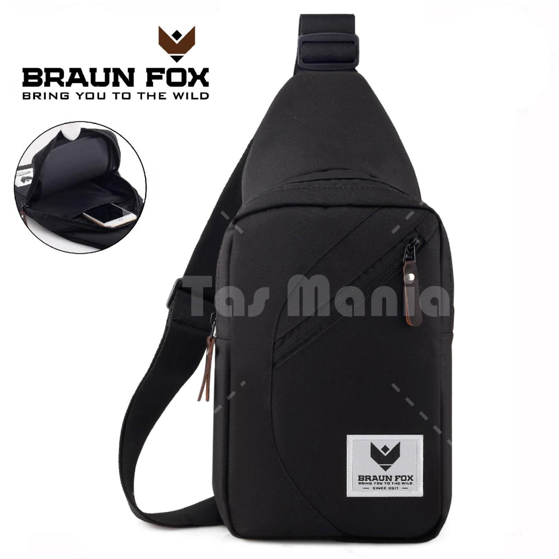 Tas Selempang Braun Fox - InCase Slingbag  - Tas Sandang Pria Tas Messenger Tas Slempang Crossbody Man Tas Fashion Pria