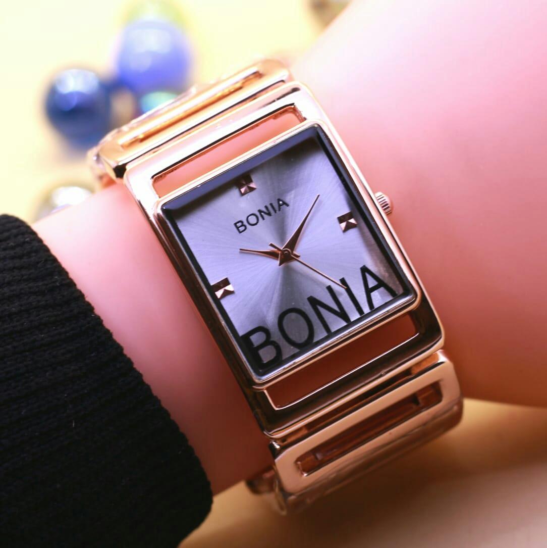 jam tangan BONIA tali rantai fashion wanita