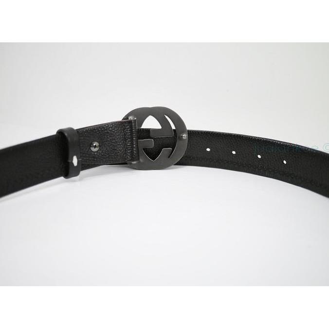 IKAT PINGGANG PRIA / GESPER PRIA ASLI KULIT GUCCI CT41 BROWN - HJDF