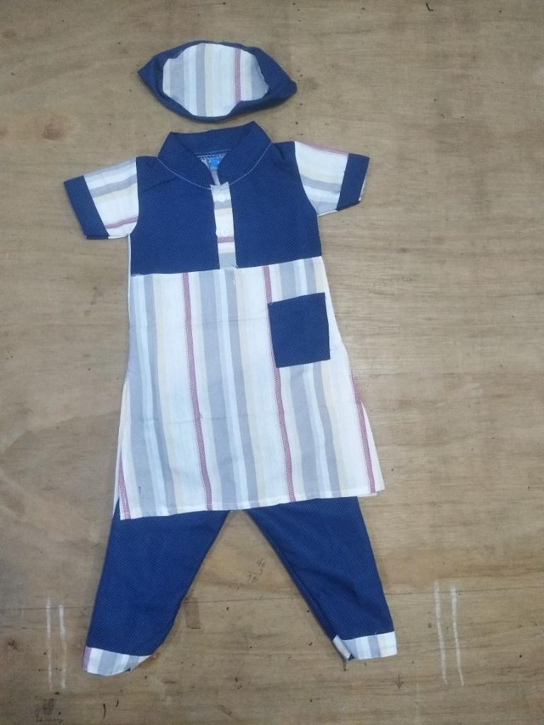 Set Koko Turkey Putih Anak 6 bulan - 1 tahun - 2 Tahun - Koko turki pakistan bayi - baju lebaran bayi laki-laki - Pakaian Anak cowok