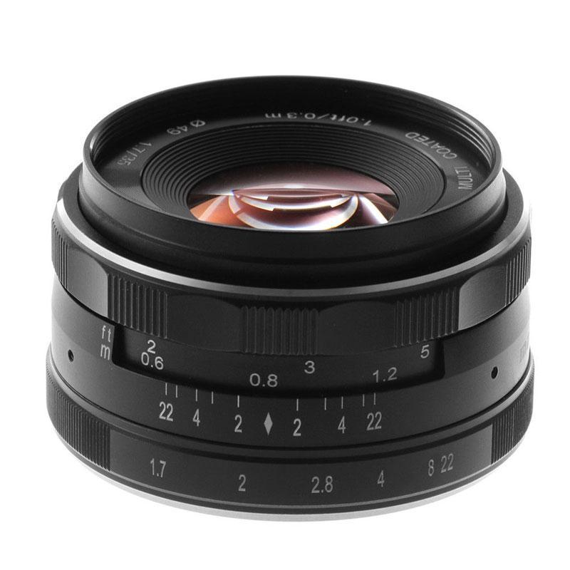 Lensa Meike 35mm F1.7 For Mirrorless CANON EOS-M