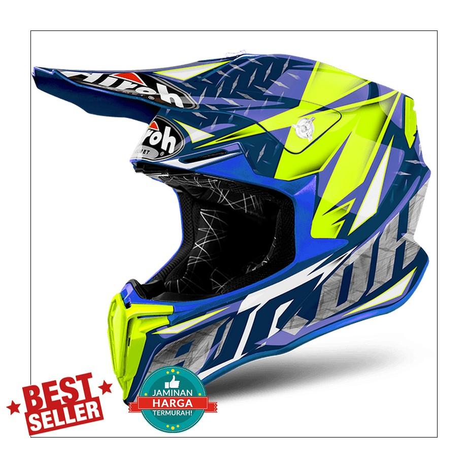 Helm Airoh Twist - IRON BLUE GLOSS