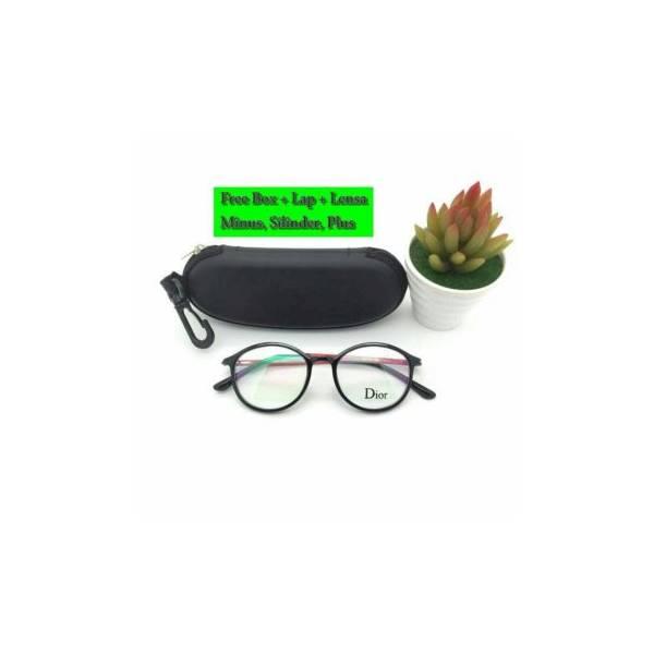 Murah Bonus Lensa Minus Silinder Plus Frame Kacamata Dior R2069 A