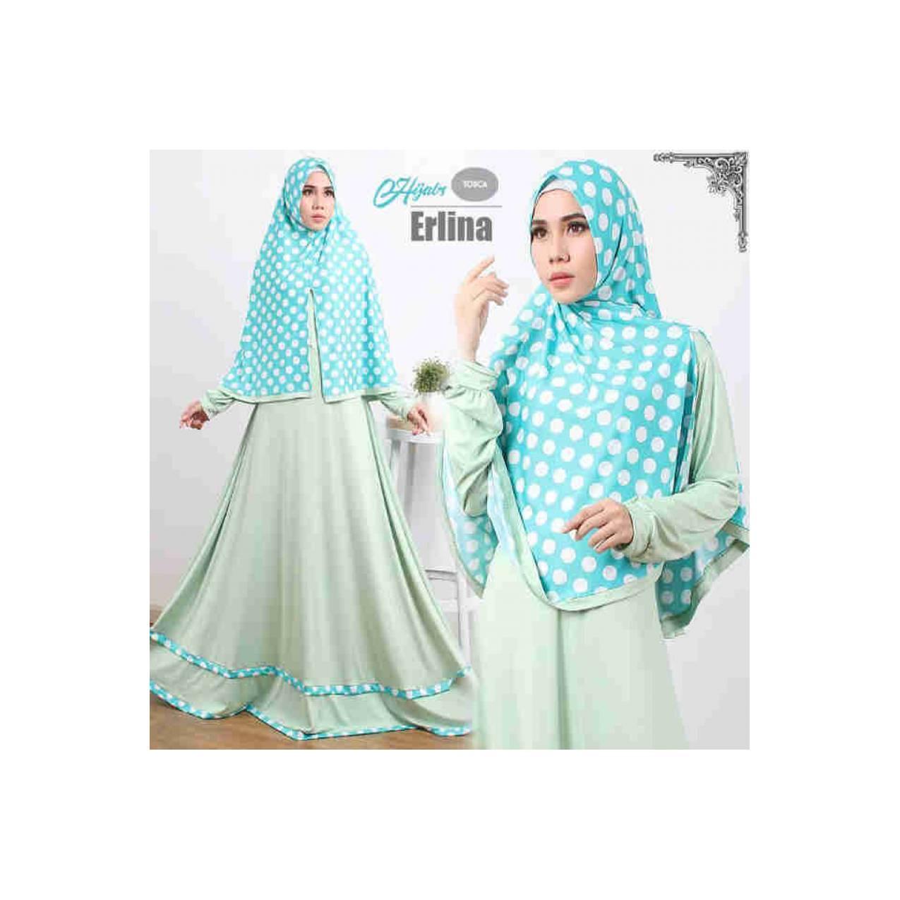I/01/572 Erlina Syari (Ready Mint+Dusty+Navy+Ungu+Hitam)