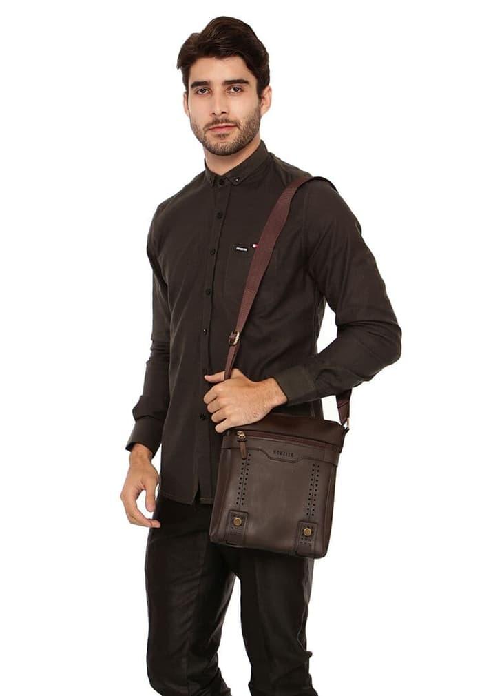 Hot Item!! TAS KULIT TAS SELEMPANG PRIA SLINGBAG GADGET HOOZLER FOLKER BAG - ready stock