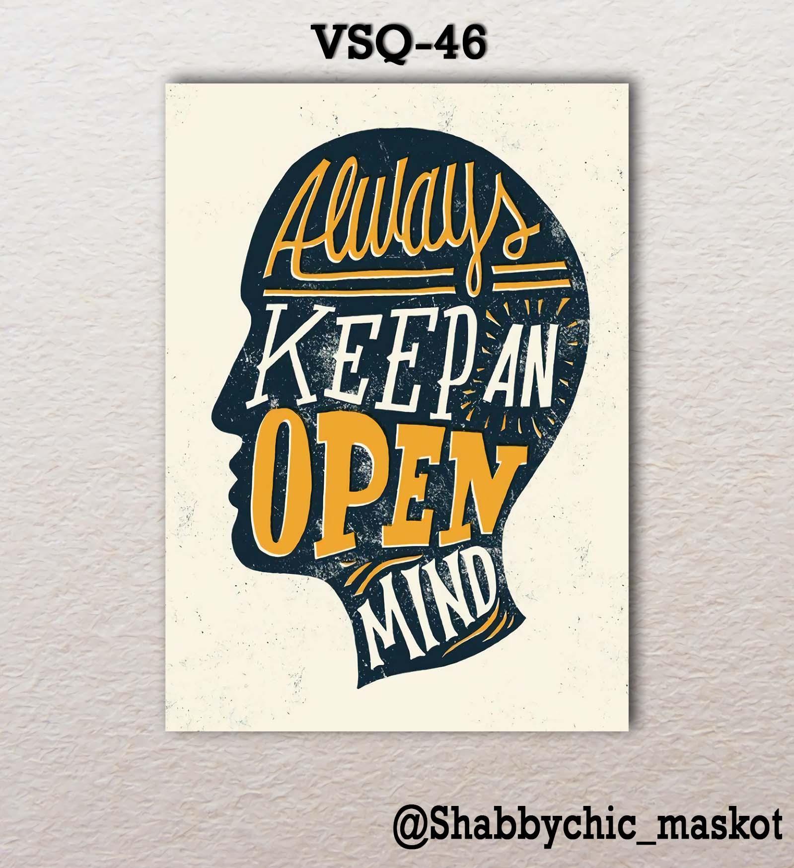 Vasty Hiasan Dinding Kayu Wall Decor Poster Super Quotes VSQ-46