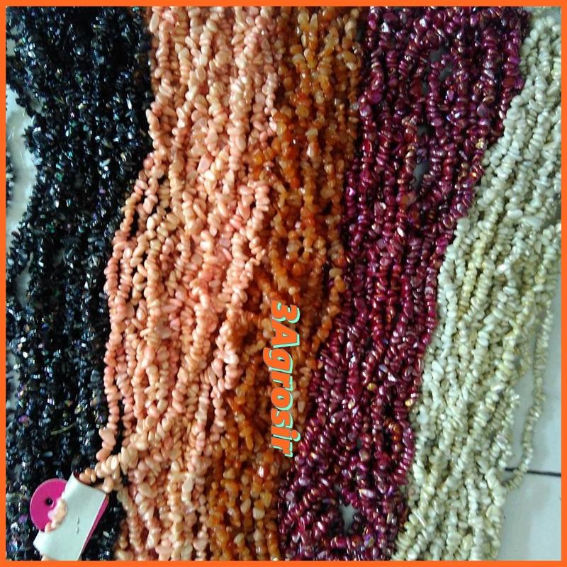 Ready Batu Pecah Poleng Atau Dop Harga Per String Pusat Manik-Manik Jombang