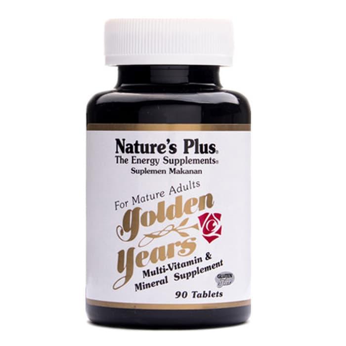 HARGA DISKON!!! Nature's Plus Golden Years multivitamin & mineral 90 tablets - 1KK6ZO