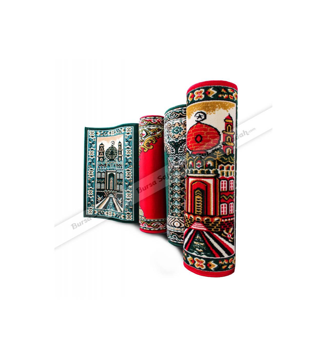 Karpet Sajadah Masjid Mushola Motif Warna - Roll Medeena Murah