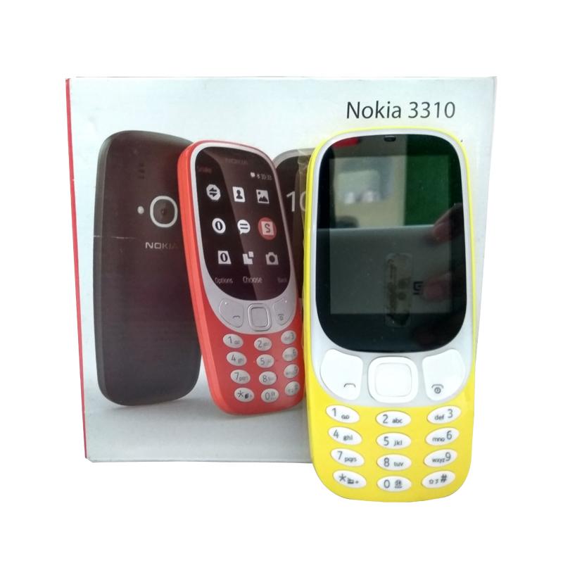 Nokia 3310 New 2017 Dual SIM Handphone Refurbished