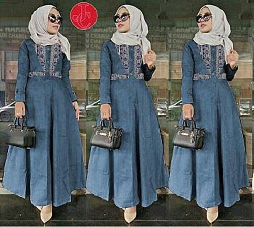FJCO FJ Maxi mix batik / Dress wanita / Fashion wanita / Fashion Muslimah