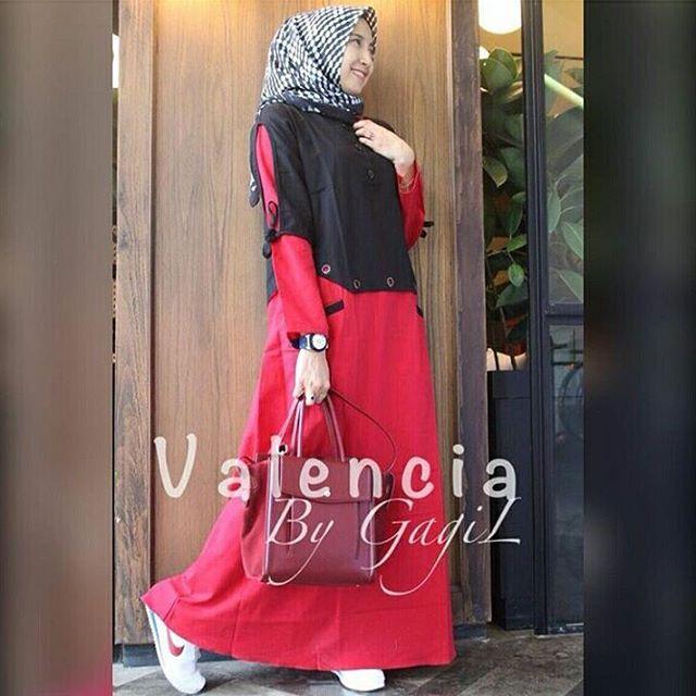 Baju Gamis Wanita Gamis Wanita Terbaru Gamis Remaja Valencia Dress