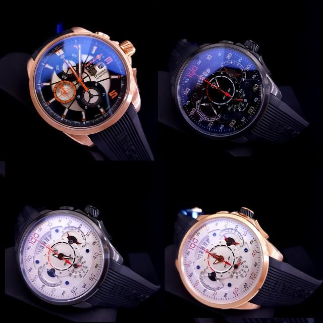 Jam Tangan Pria Merk Tag Heuer Carrera Type : 1001 Baterai
