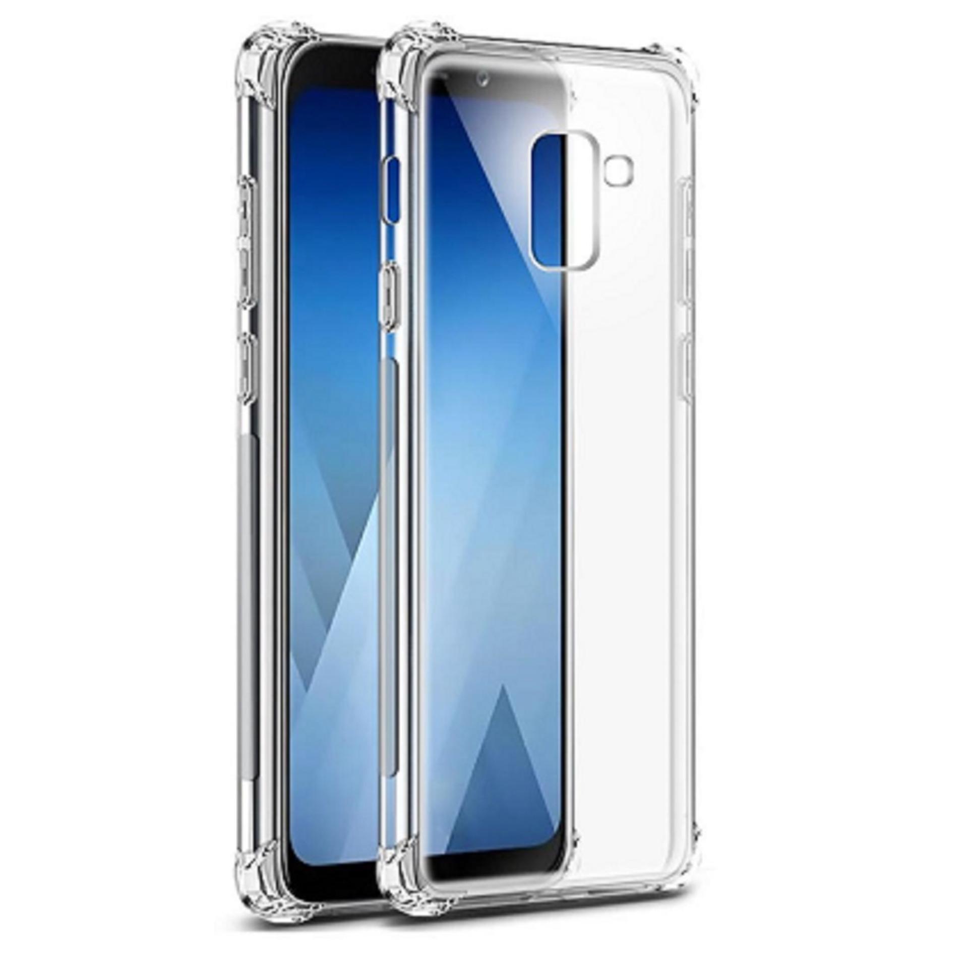 ShockCase for Samsung Galaxy A8 (2018) / A530 / A530F / 4G LTE / Duos | Premium Softcase Jelly Anti Crack Shockproof - Transparan