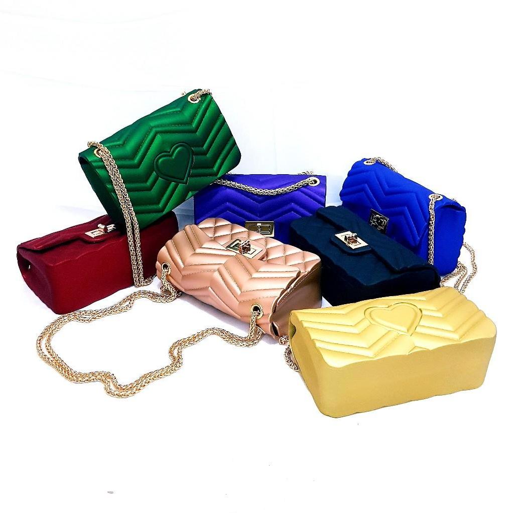 tas jelly matte mini new 2018 BISA BAYAR DITEMPAT-Tas wanita-Tas fashion import-Tas selempang-kualitas super bahan tebal 4 mili