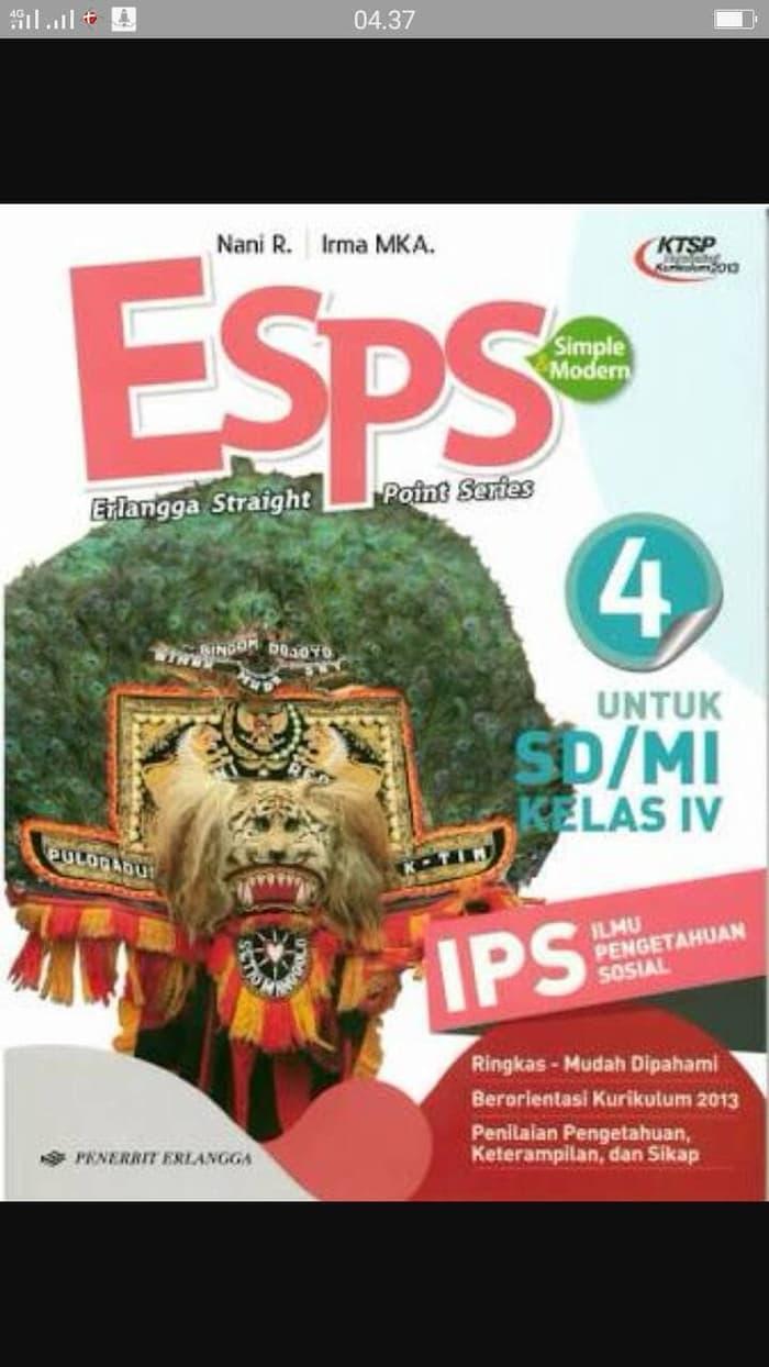 Best Top Seller!! Esps Ips Kls 4 Sd Erlangga 2013 New - ready stock