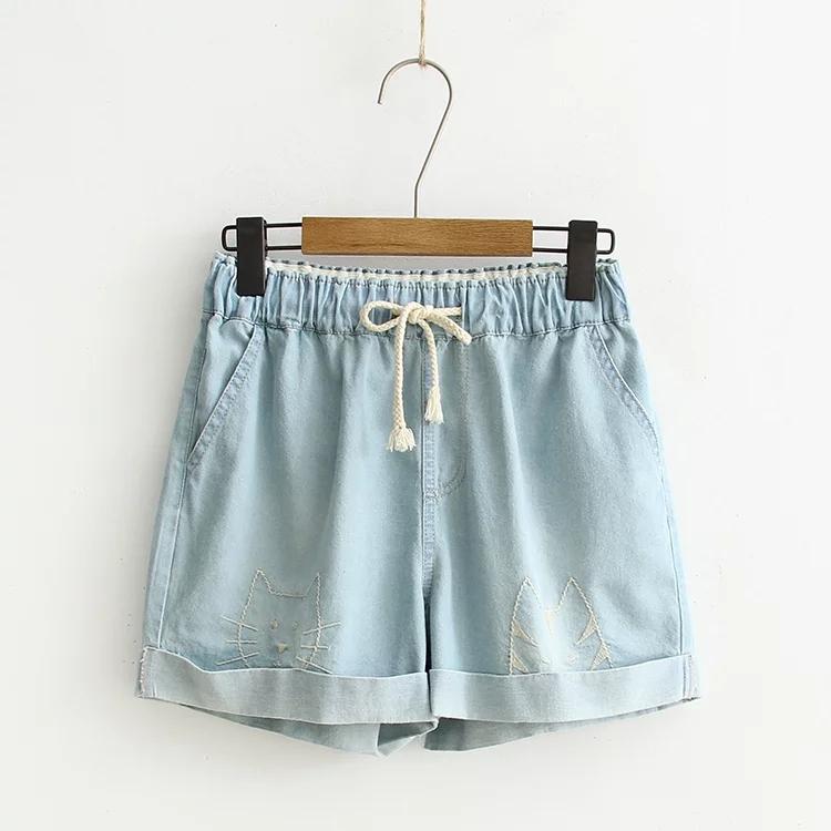 16 Celana Pendek Denim Baju Wanita 12 Pakaian Musim Panas 13 SMP Musim Panas Sekolah Tinggi 14 Murid Berusia 15 Tahun Anak Perempuan 18 Casual Celana 18