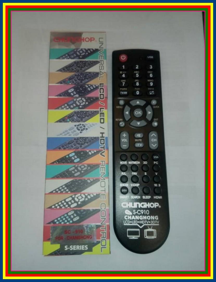 Remot Remote TV LCD LED Multi Universal Changhong