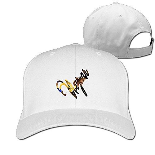 Gameser Funny Unisex Caricature Cristiano Soccer Player Ronaldo Trucker Hats Caps White