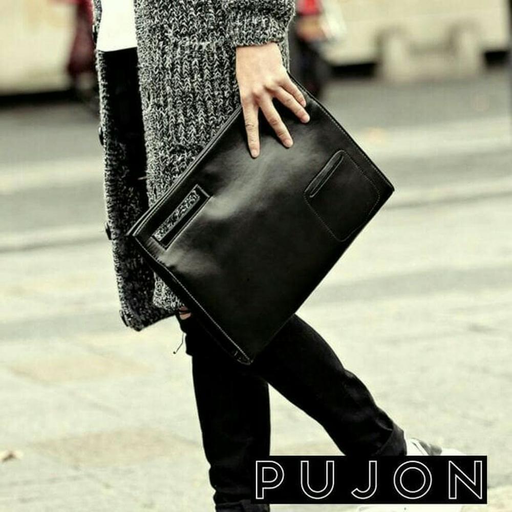 hand bag pria wanita - clutch import murah - tas tangan - tas slempang - tas kulit - tas kantor kerja - tas sekolah kuliah - hp ipad tablet powerbank di lapak pelangi_bag bagusia08