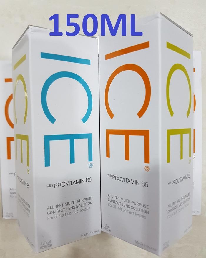 ICE - Cairan Pembersih Softlens / Air Soflens - 150ml - 1 Botol
