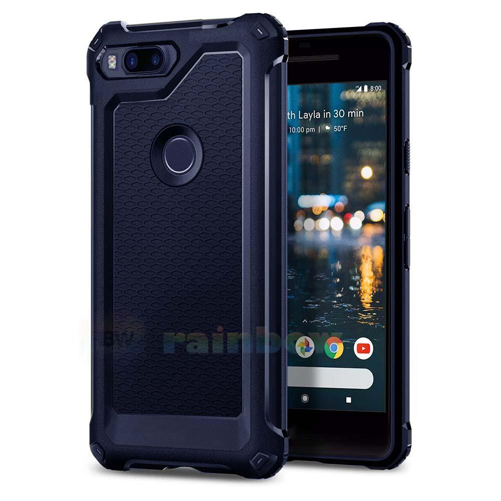 Rainbow Soft Case Xiaomi Mi 5X Ultra Rugged Armor Extra Capsule Slim Spider Interior Anti Slip Anti Shock Biru Tua / TPU Silikon Back Cover / Silicone Case Hp / Silikon Xiaomi Mi 5X / Casing Xiaomi Mi 5X - Navy Blue Cyan