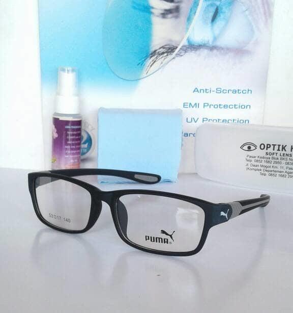 Terlaris Kacamata Wanita / Dior Soreal HK9047 + Lensa Anti UV + Box Resleting Baru!