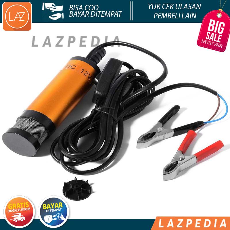 Laz COD - Pompa Transfer Oli Bensin Mobil Elektrik 12V - Lazpedia / B249