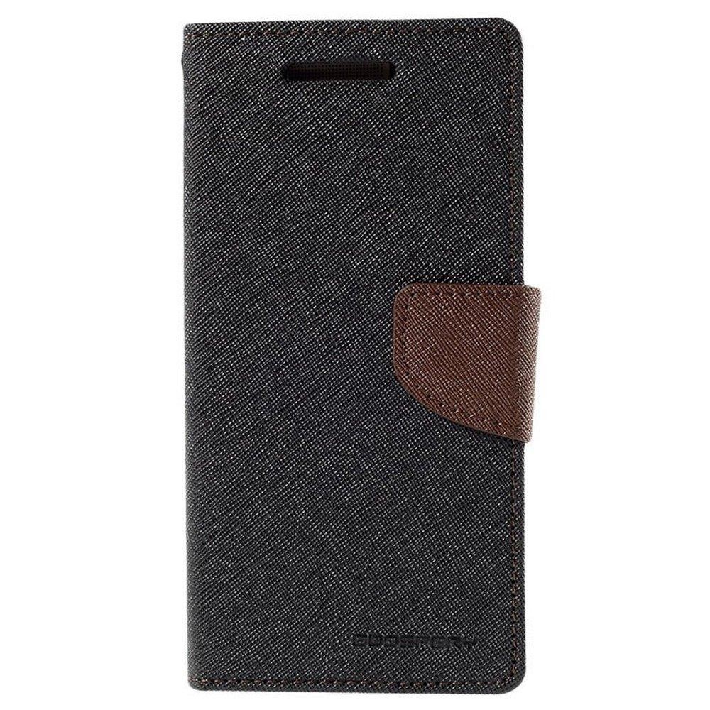 Mercury Fancy Diary Case for Samsung Galaxy Note 9 - Black/Brown